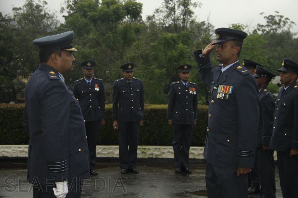 The Commissioning and Passing Out Parade at SLAF Diyatalawa